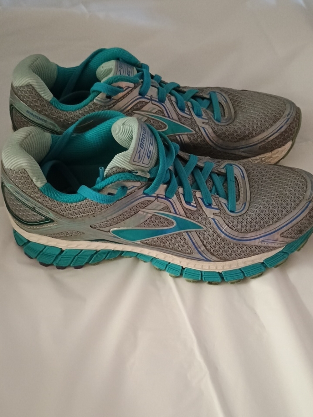 Brooks Women’s Running Shoes — Teal Gray